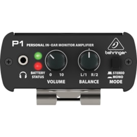 008598 Amplificador de Fone In-ear Powerplay P1 Behringer 008598 Amplificador de Fone In-ear Powerplay P1 Behringer