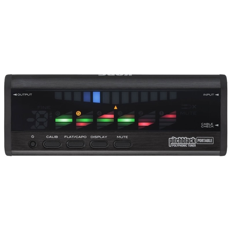 KORG ポリフォニックチューナー PB-04 Afinador Korg PB-04 Pitchblack