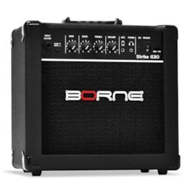 Amplificador Borne para Guitarra Strike Preto G30 (15w) Borne Amplificador Borne para Guitarra Strike Preto G30 (15w) Borne