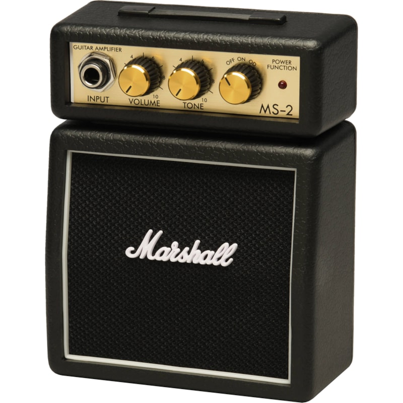 Amplificador Marshall Ms 2 Mini Amp Black Marshall Made in Brazil