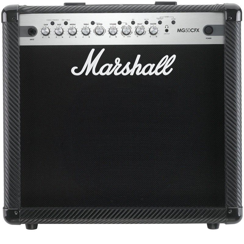 Amplificador Mg-50cfx Carbon Fibre para Guitarra - Marshall Marshall