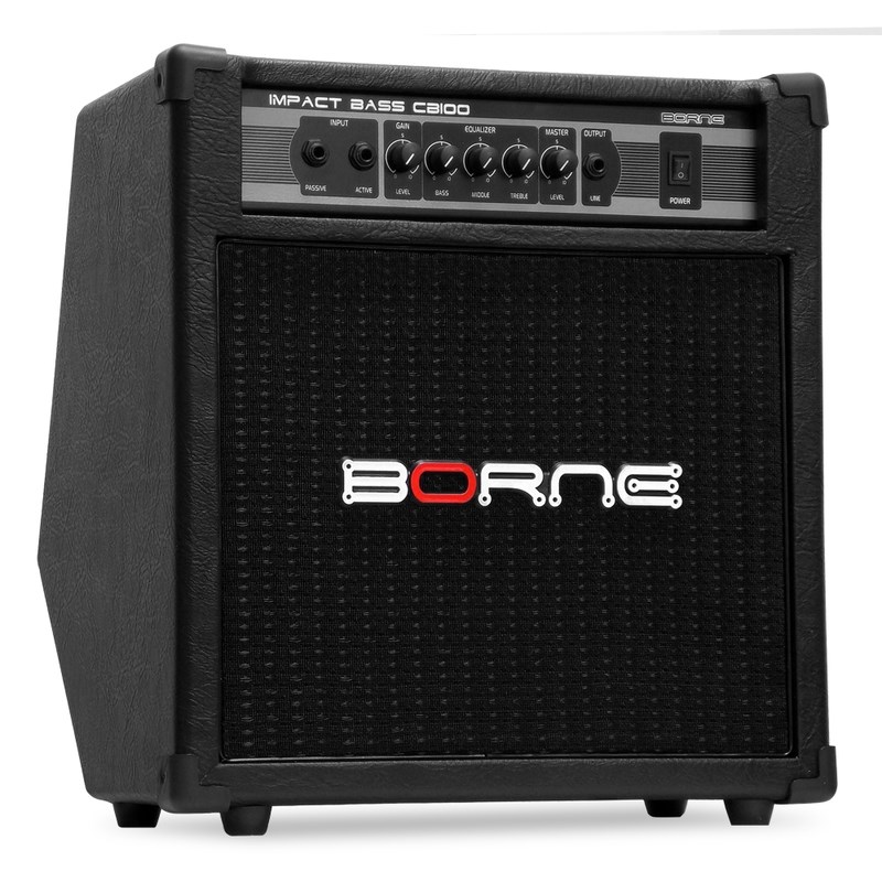 Amplificador para Baixo Impact Bass Cb100 Borne - Made in Brazil