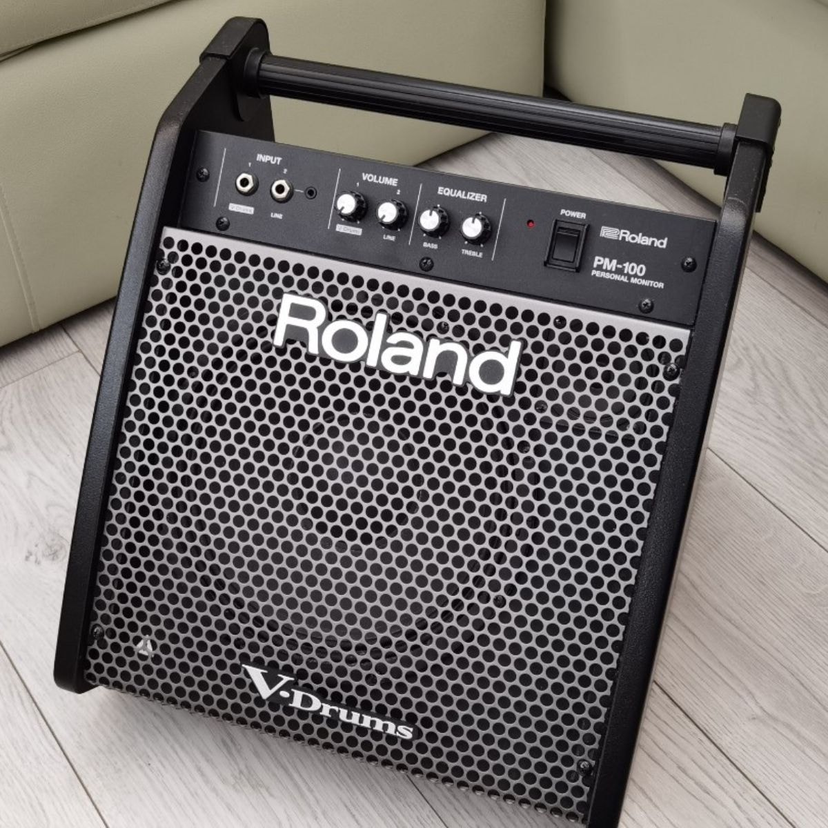 Amplificador para Bateria Eletrônica Roland PM-100