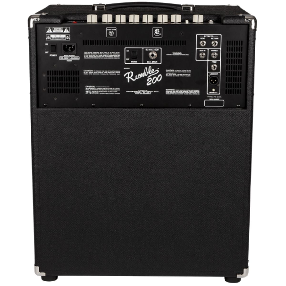 Amplificador para Contrabaixo Fender Rumble 200 V3