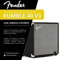 Amplificador para Contrabaixo Rumble 40 Watts V3 de 127V Fender