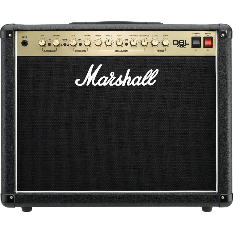 Amplificador para Guitarra 40w Marshall Dsl-40c Marshall
