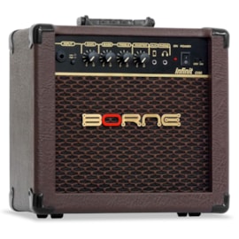 Amplificador para Violão Infinit Marrom Cv60 (15w) Borne Amplificador para Violão Infinit Marrom Cv60 (15w) Borne