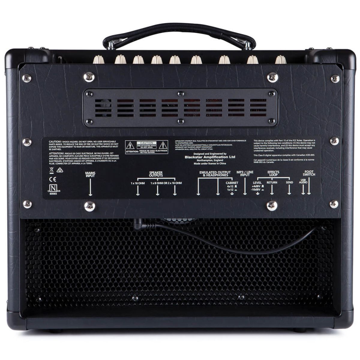 ギター Blackstar HT-L Amplificador Valvulado para Guitarra Blackstar HT 20R MKIII