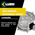 Bacurinha Repinique 15x08" Luen Vazado Pele Cristal