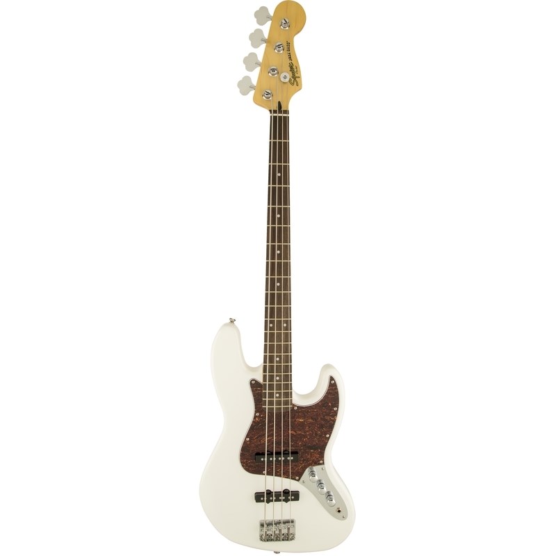 Baixo 4c Vintage Modified Jazz Bass  - Squier By Fender Squier By Fender - Branco (Olympic White) (505)