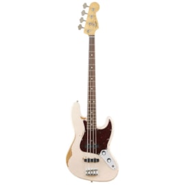 Baixo Fender Flea Jazz Bass Signature Séries Fender - Rosa (Shell Pink) (356) Baixo Fender Flea Jazz Bass Signature Séries Fender - Rosa (Shell Pink) (356)