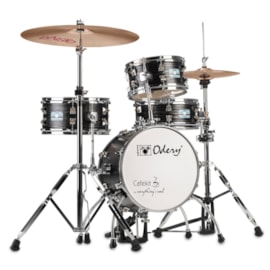 Bateria Cafe Kit Odery - Preto (Black Ash) (BK) Bateria Cafe Kit Odery - Preto (Black Ash) (BK)