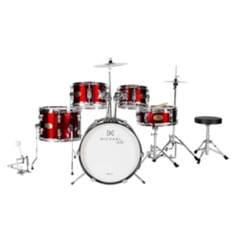 Bateria Infantil Club MDMC5 WR Michael - Vinho (Wine Red) (WR) Bateria Infantil Club MDMC5 WR Michael - Vinho (Wine Red) (WR)