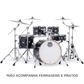 Bateria Mapex Mars Maple MM504SF Shell Pack - Matte Black (Sem Ferragens)