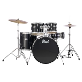 Bateria Roadshow RS525/C 22"10"12"16"14X5,5 31 Pearl - Preto (Jet Black) (31) Bateria Roadshow RS525/C 22"10"12"16"14X5,5 31 Pearl - Preto (Jet Black) (31)