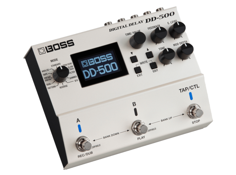 ギター BOSS / DD-500 Digital Delay Pedal de Delay para Guitarra BOSS DD-500 Digital Delay com