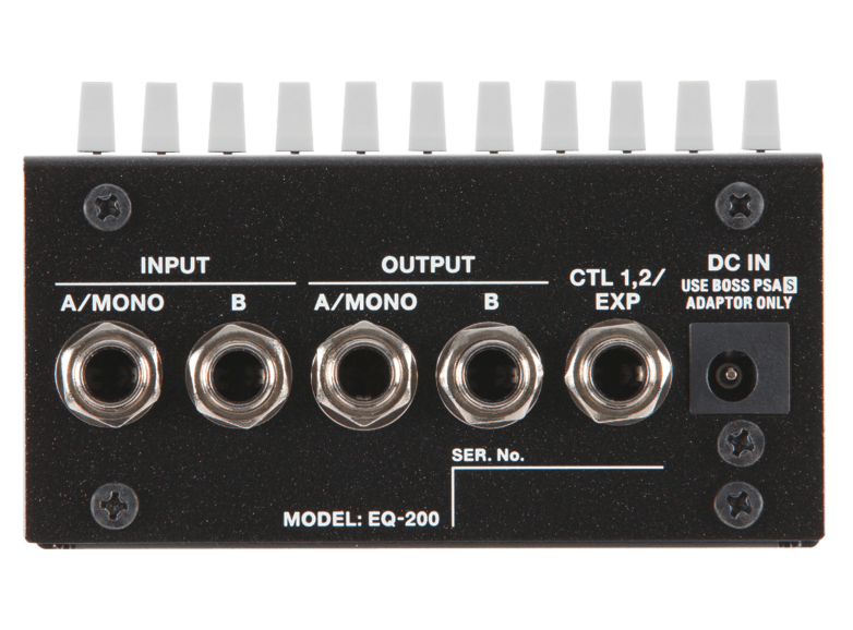 ギター BOSS EQ-200 GRAPHIC EQUALIZER BOSS EQ-200 | Pedal de Graphic Equalizer