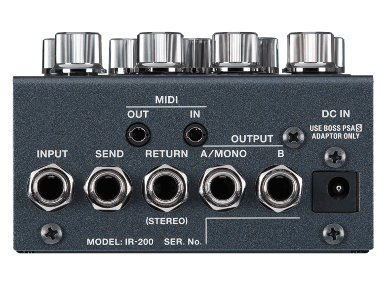 ギター BOSS IR-200 BOSS IR-200 | Pedal Simulador de Amp e Gabinete com Impulse Response