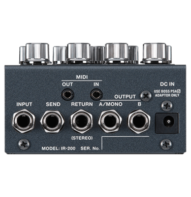 BOSS IR-200 | Pedal Simulador de Amp e Gabinete com Impulse Response