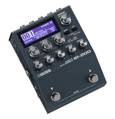 BOSS IR-200 | Pedal Simulador de Amp e Gabinete com Impulse Response