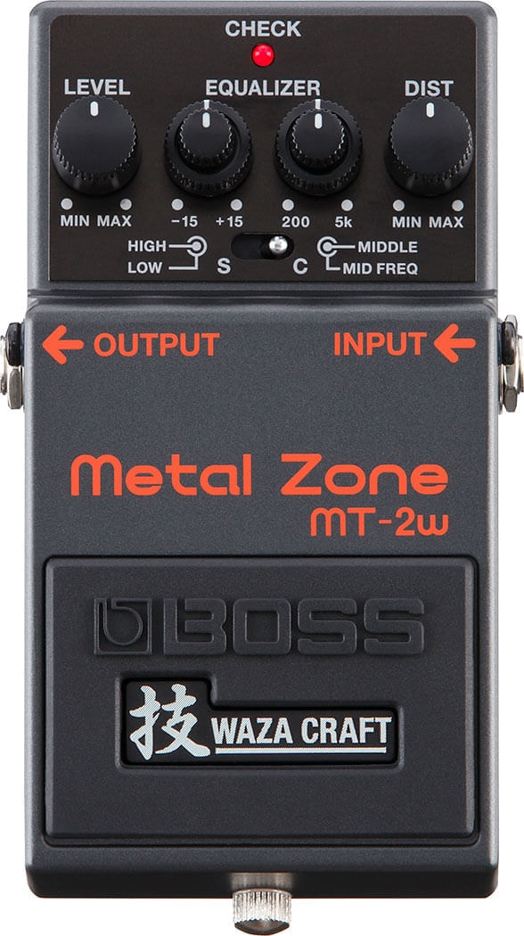 BOSS MT-2W | Pedal de Distorção Metal Zone Waza Craft