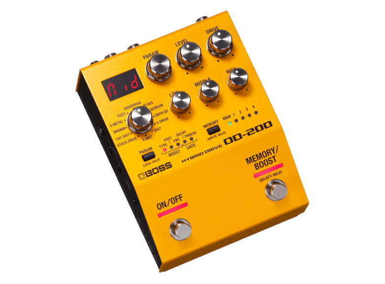 BOSS OD-200 | Pedal multiefeito de drive