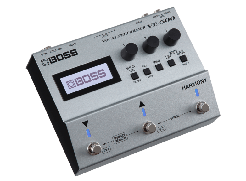 配信機器・PA機器・レコーディング機器 BOSS Vocal Performer VE-5 Modulo-De-Efeito-De-Voz--Vocal