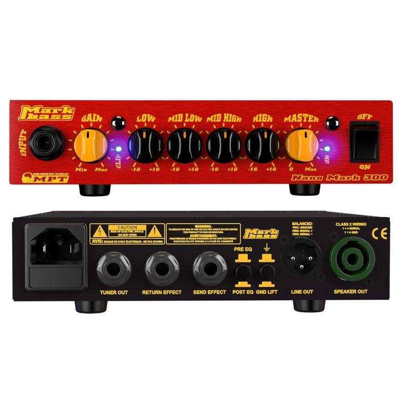 ベース Markbass NANO MARK 300 取扱終了】Nano Mark 300 | Markbass