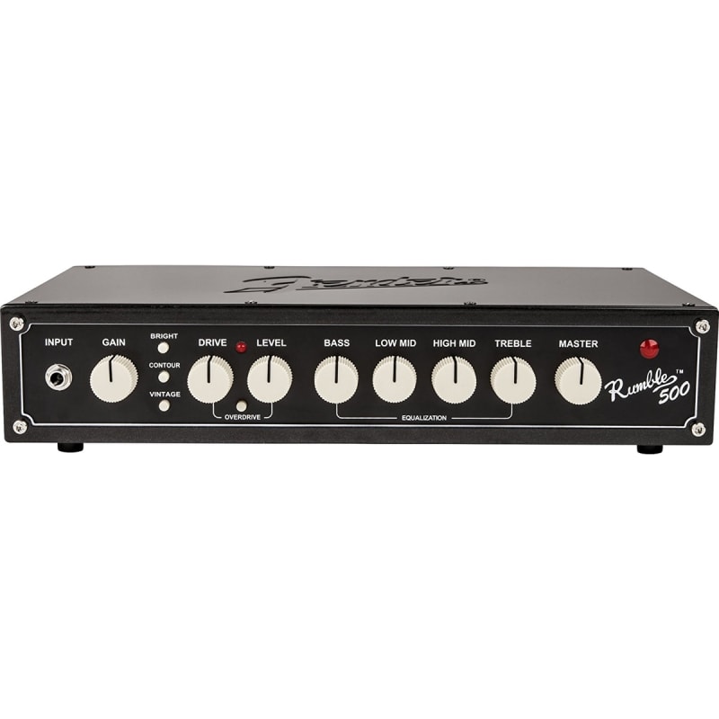 ベース Fender Rumble 500 HEAD Cabeçote para Contrabaixo Rumble 500 Head V3