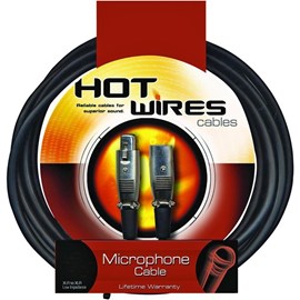 Cabo para Microfone XLR-XLR MC12-20 6,10m Hot Wires Cables