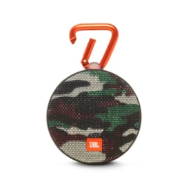 Caixa de Som JBL Portátil Bluetooth CLIP2 Jbl - CAMUFLADA (CM) Caixa de Som JBL Portátil Bluetooth CLIP2 Jbl - CAMUFLADA (CM)