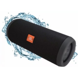 Caixa de Som JBL Portátil Bluetooth FLIP4 JBL - Preto (BK) Caixa de Som JBL Portátil Bluetooth FLIP4 JBL - Preto (BK)