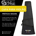 Capa de Violão Clássico Soft Case Start Logo Made In Brazil Preta
