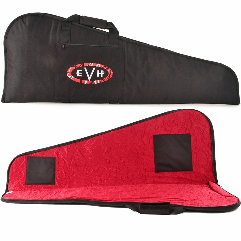 Capa para Guitarra Gig Capa Evh Black C/ Interior Vermelho Fender - Preto (BK)