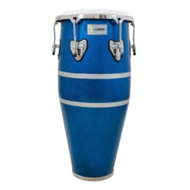 Conga Slim 10"½ (SPT) Azul Ferro Cromada Animal Luen Conga Slim 10"½ (SPT) Azul Ferro Cromada Animal Luen