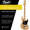 Contrabaixo de 5 Cordas Jazz Bass V Classic Vibe 70s Squier By Fender - Natural (021)