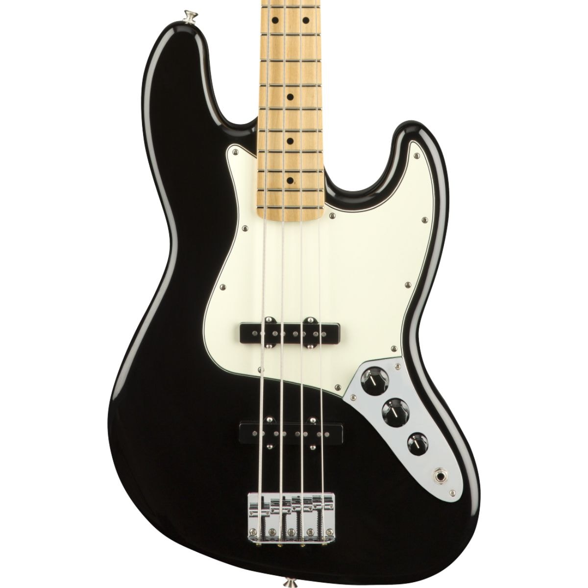 ベース Fender Mexico Jazz Bass Contrabaixo Fender Jazz Bass Geddy Lee USA Signature - Preto