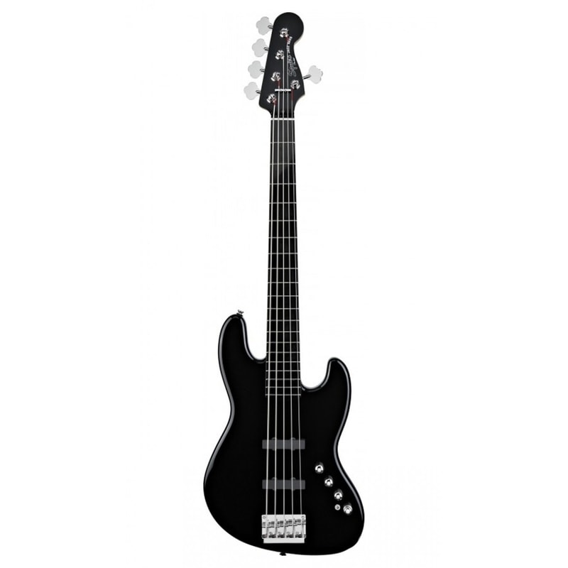 Squier Deluxe Jazz Bass Active V 5弦 Contrabaixo Jazz Bass Ativo 5 Cordas Deluxe
