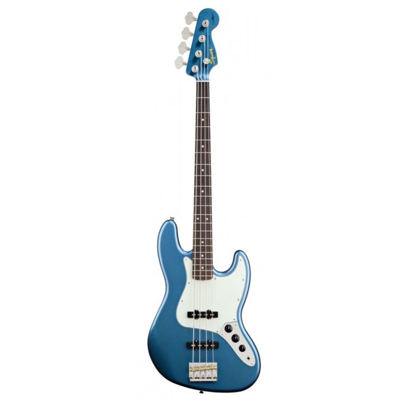 Contrabaixo Signature James Johnston Jazz Bass Squier By Fender - Azul (Laked Placid Blue) (502)