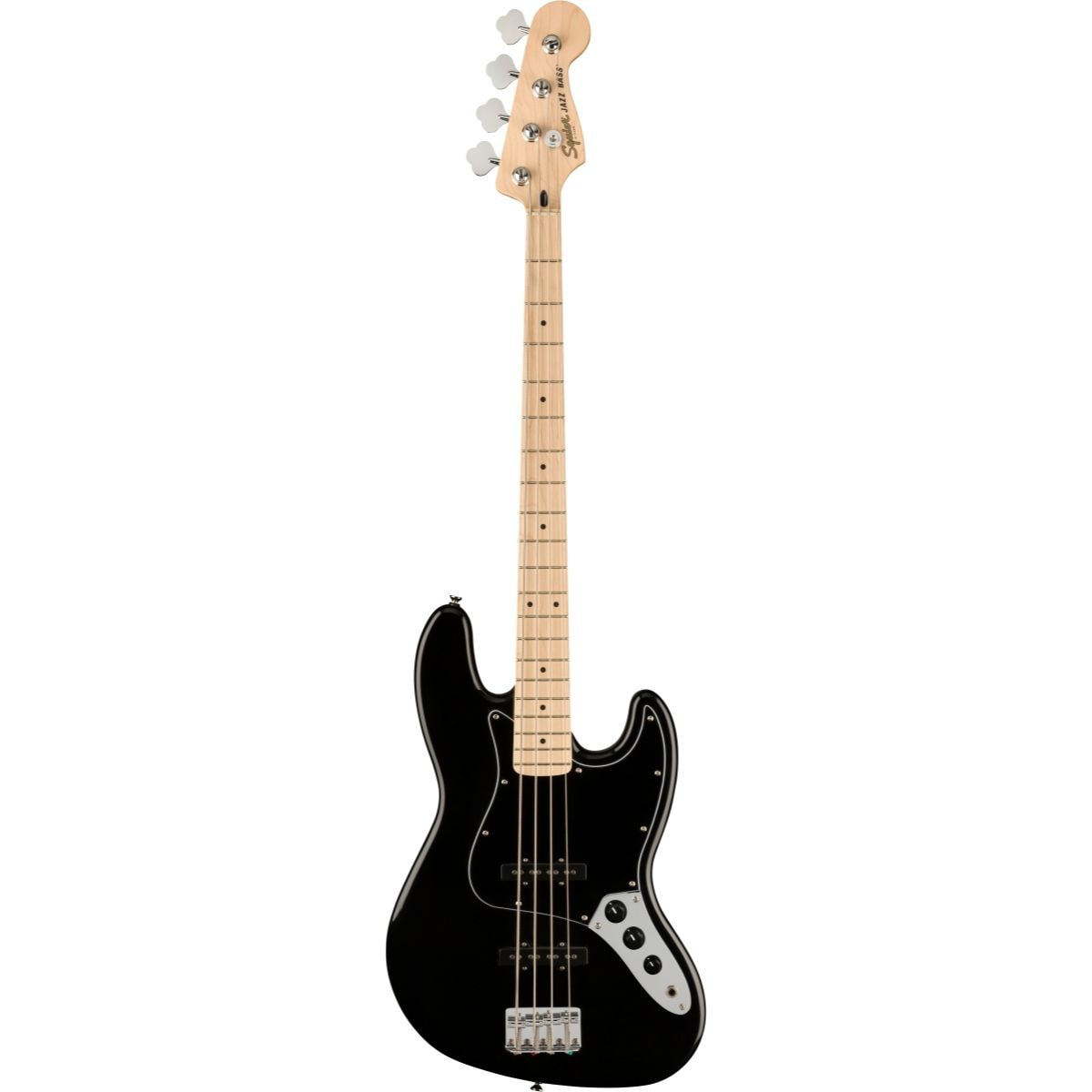 BLACK Affinity Bass Jazz Squier ベース Squier Metallic-《ベース -Black V Bass Jazz Active Series Affinity ベース