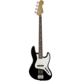 Contrabaixo Standard Jazz Bass Pau Ferro Fender - Preto (Black) (506) Contrabaixo Standard Jazz Bass Pau Ferro Fender - Preto (Black) (506)