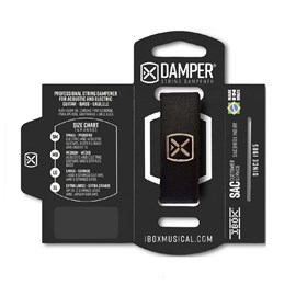 Damper Abafador de Cordas DTSM20 TAG SM Black Ibox