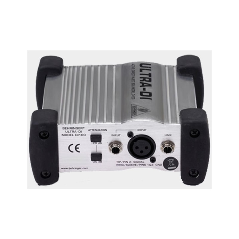 Direct Box Behringer Ultradi Di100 Palco & Stúdio Made in Brazil