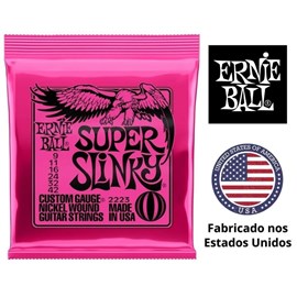 Encordoamento Ernie Ball para Guitarra 009 - 042 Super Slinky 2223