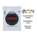 Encordoamento Martin Violão Aço MM10X Retro Acoustic 010-047