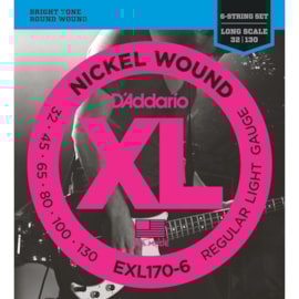 Encordoamento para Contrabaixo 6 Cordas EXL 170-6 (0.032-0.130) D'Addario Encordoamento para Contrabaixo 6 Cordas EXL 170-6 (0.032-0.130) D'Addario
