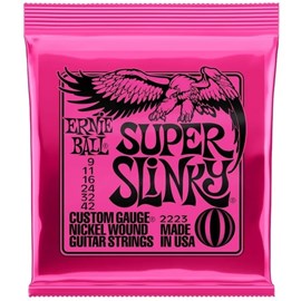 Encordoamento para Guitarra 9 - 42 Super Slinky 2223 Ernie Ball