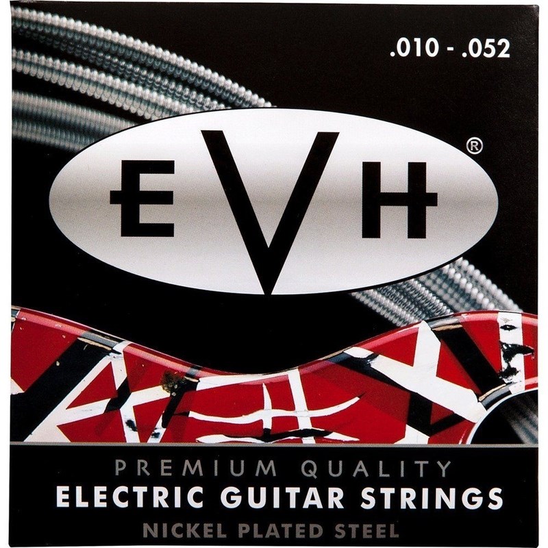 Encordoamento para Guitarra Premium 10-52 Eddie Van Halen Jogo de Cordas EVH