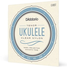 Encordoamento para Ukulele D'Addario Pro-Arté Custom Extruded Clear Nylon EJ65T