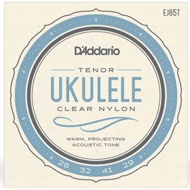 Encordoamento para Ukulele D'Addario Pro-Arté Custom Extruded Clear Nylon EJ65T